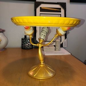 Beauty and the beast cake stand